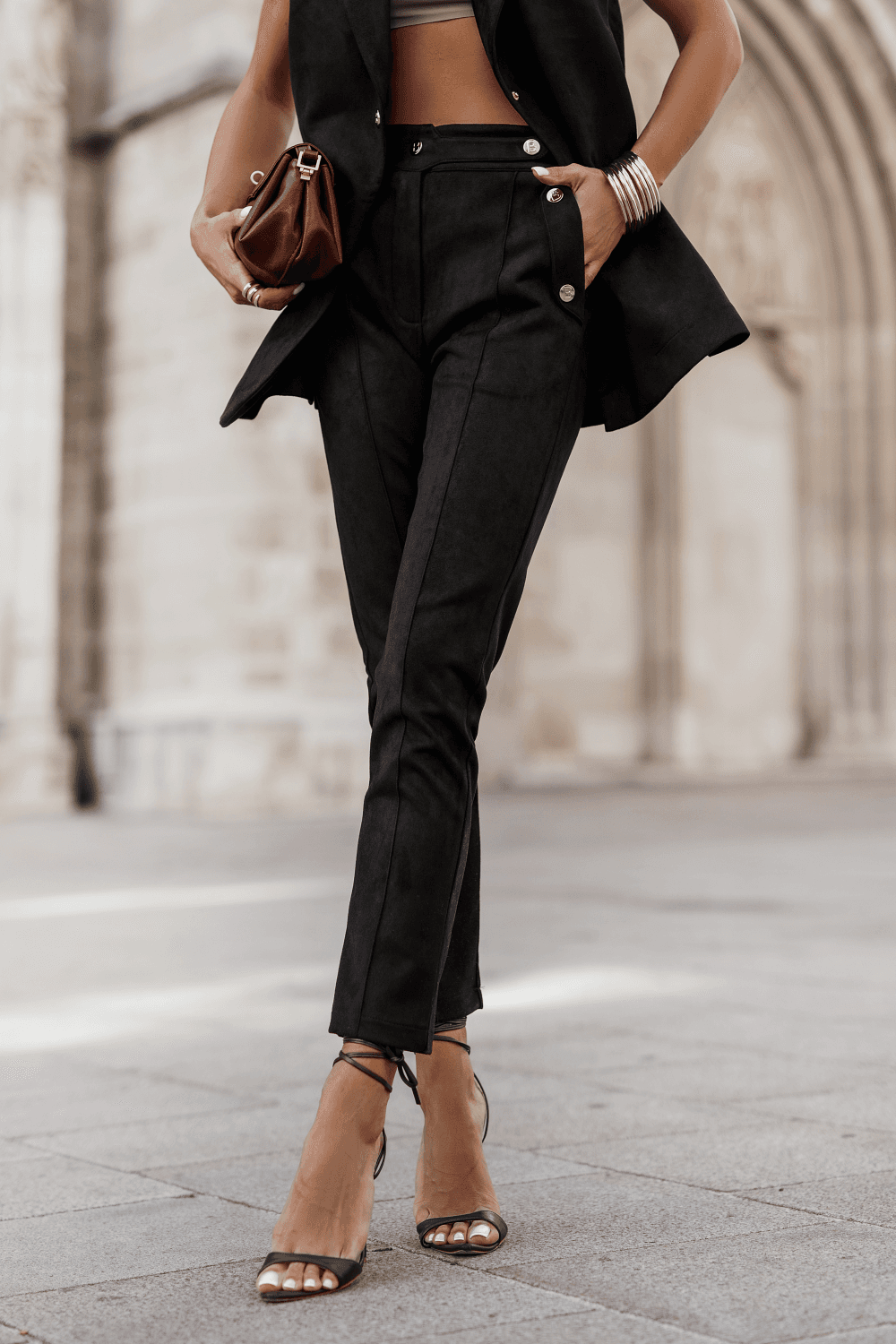 Spodnie cygaretki KIARA